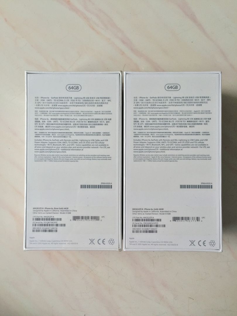 6S 64G GOLD HÀNG SINGAPORE NGUYÊN SEAL CHƯA ACTIVE - 1