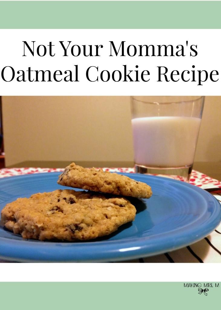 Add raisins or Chocolate Chips to this recipe for the perfect cookie for your entire family!