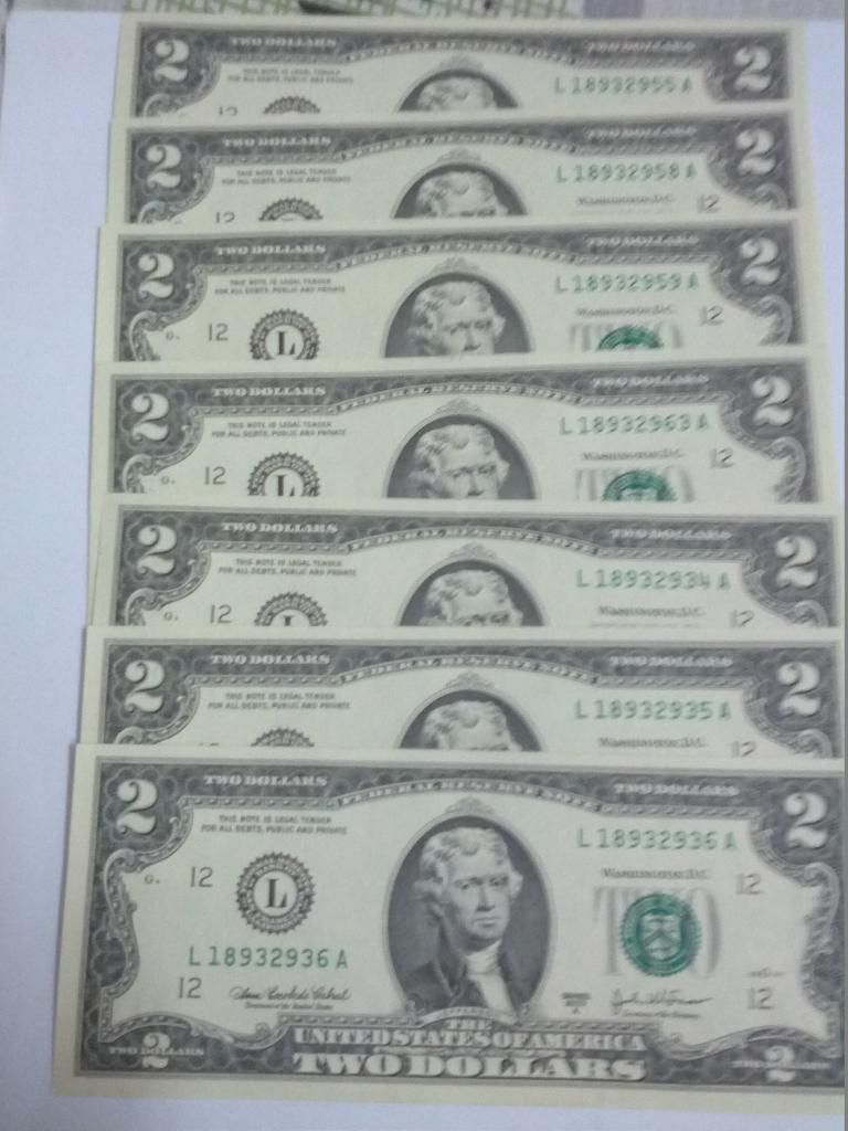 2$ 1928 , 1953 , 1963 , 1976 , 2003 , 1 & 2 Euro , tiền VN series đẹp và các loại - 16