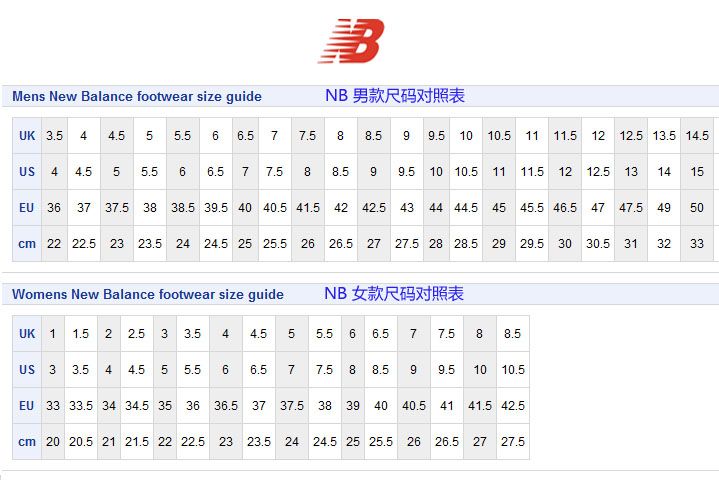 new balance unisex sizing new balance unisex sizing