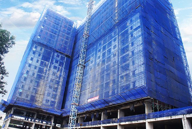 Tiếp tục hoàn thiện block B