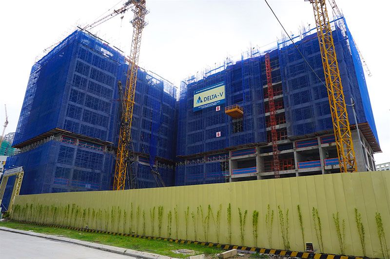 Tiến độ thi công tòa Landmark Plus (cập nhật ngày 14/10/2016): Đang lên sàn 9.