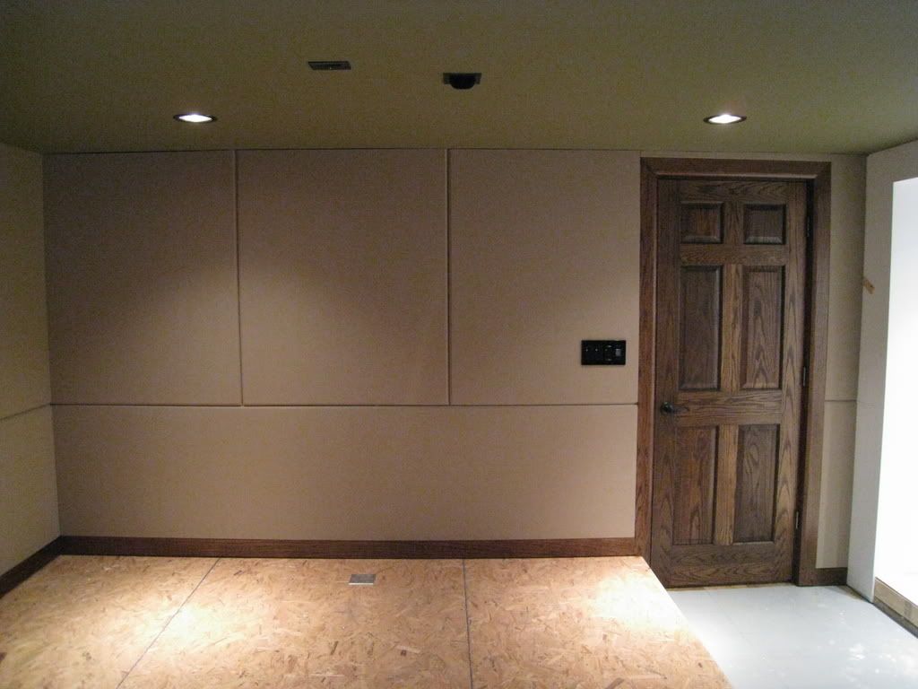 Fabric Panels Attaching to Wall using Velcro (with no furring strips