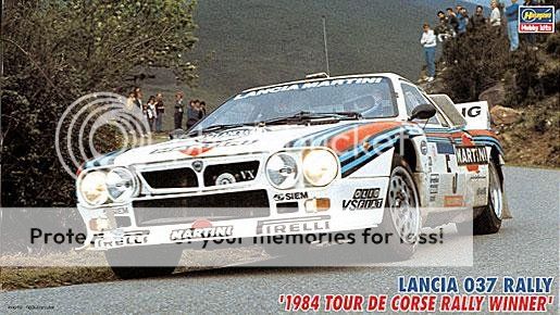 1/24 Hasegawa Lancia 037 - Rally of Corsica 1984 - International Scale ...