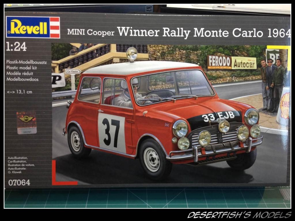 1/24 Revell Mini Cooper - Monte Carlo 1964