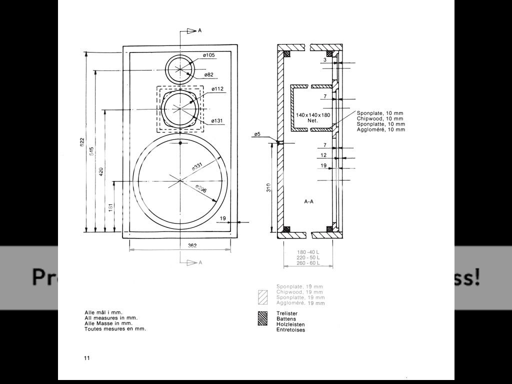 Help to Build 3way Speaker Box diyAudio